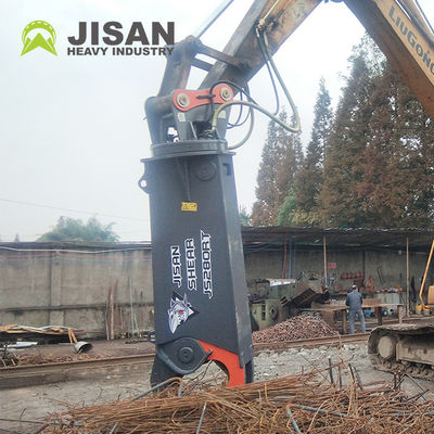 Yıkım Alanları için Ekskavatör Ataşmanı Hidrolik Beton Pülverizatör Makası
