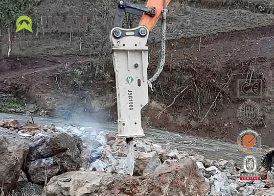 Komatsu 30-40 Ton Ekskavatör Kaya Kırıcı Çekiç Keski 155mm PC300 PC400 için