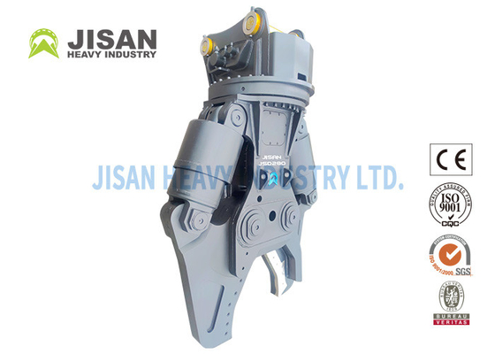 Komatsu PC200 PC210 PC220 için Değiştirilebilir Bıçaklı Ekskavatör Metal Güdük Makası